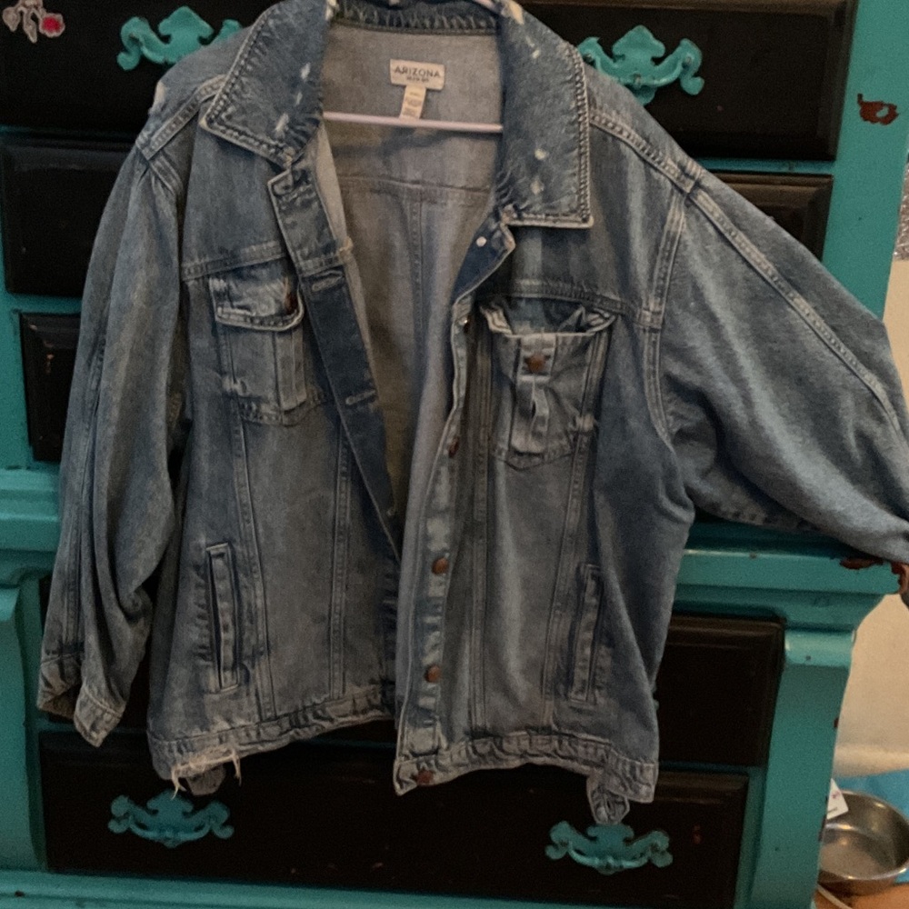 Arizona Jean Company Light Blue Denim Jacket